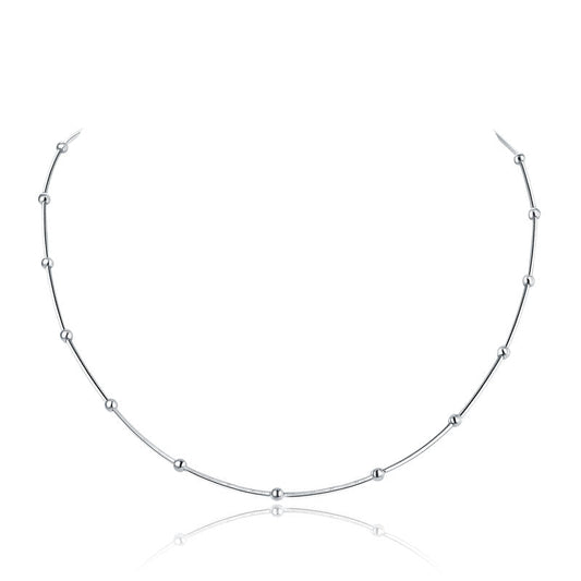Solid 925 Sterling Silver Chain Necklace