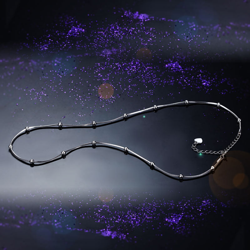 Solid 925 Sterling Silver Chain Necklace